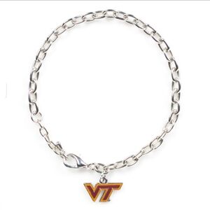 ʕ·ᴥ·ʔ NEW Collegiate Virginia Tech Logo Bracelet